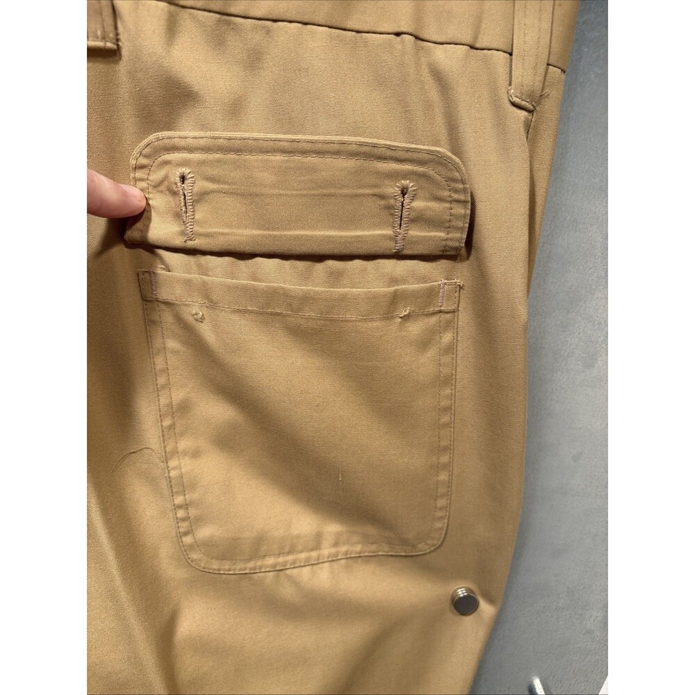 Brigade by Arrow Campaign/Safari/Bush Field Utility Shacket & Pants Tan Vintage - Picture 12 of 16
